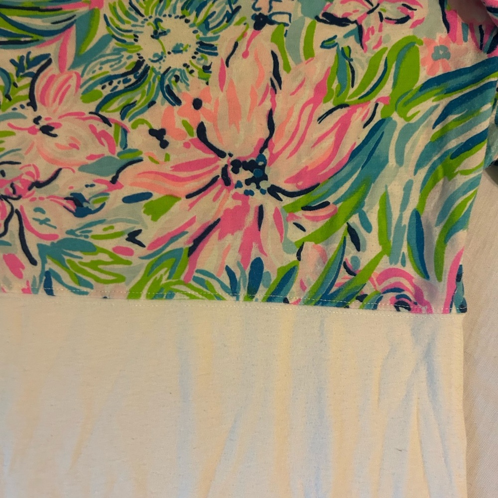 Lilly Pulitzer Multicolor Floral Long Sleeve Top - Picture 2 of 6